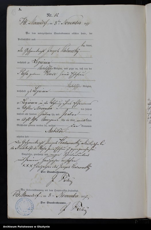 image.from.unit.number "Geburts-Neben-Register Nr 1 - 19"
