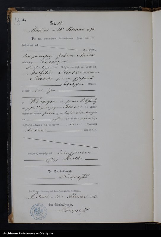 image.from.unit.number "Geburts-Neben-Register Nr 1 - 62"