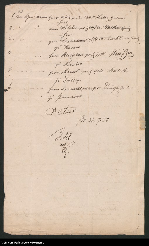 Obraz 5 z jednostki "A. betr. Familie von Mieczkowski"