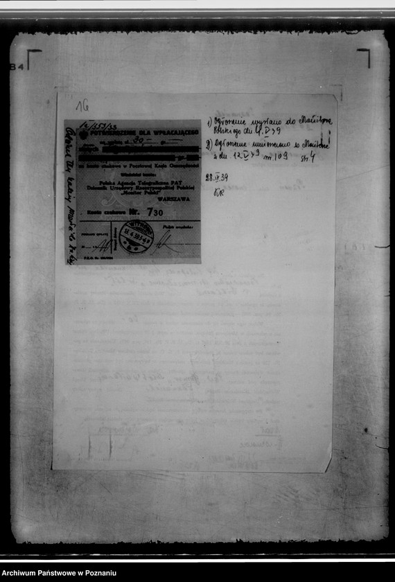 Obraz 20 z jednostki "/Towarzystwo Gimnastyczne,,Sokół" w Witkowie/"