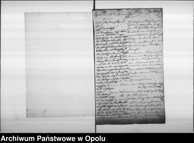 Obraz 18 z jednostki "Acta des Magistrats zu Oppeln betreffend: die Festsetzung der Grabstellengelder de Anno 1844"