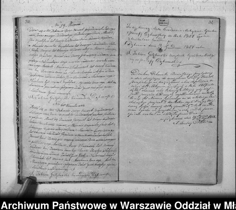 image.from.unit.number "Akta urodzeń, małżeństw i zgonów"