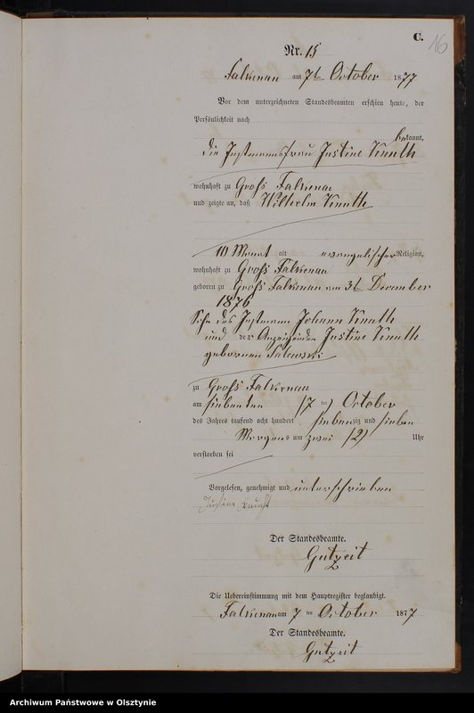 image.from.unit.number "Sterbe-Neben-Register Nr 1 - 22"