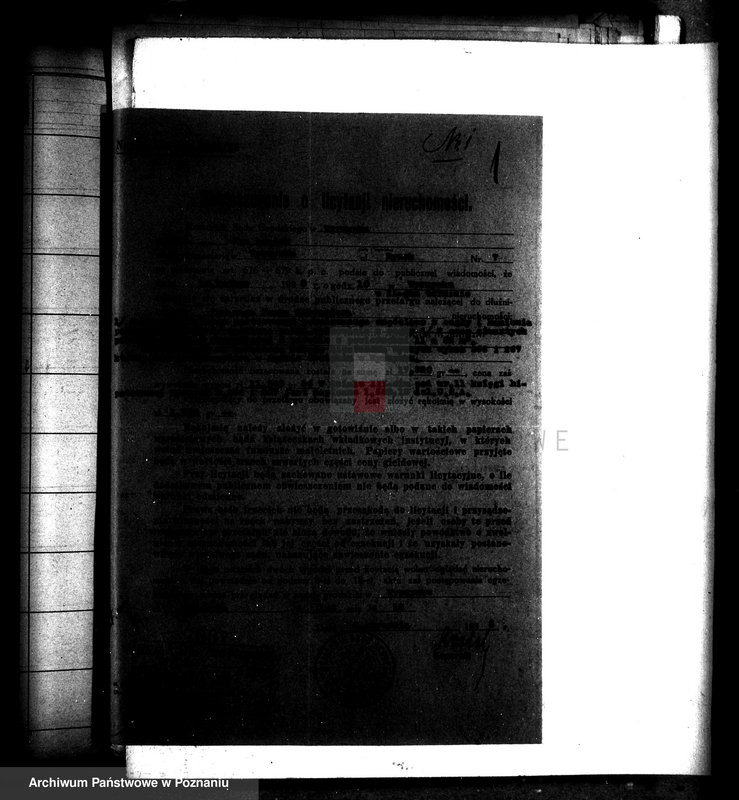 Obraz 5 z jednostki "Przymusowe przetargi nieruchomości w powiecie wyrzyskim"