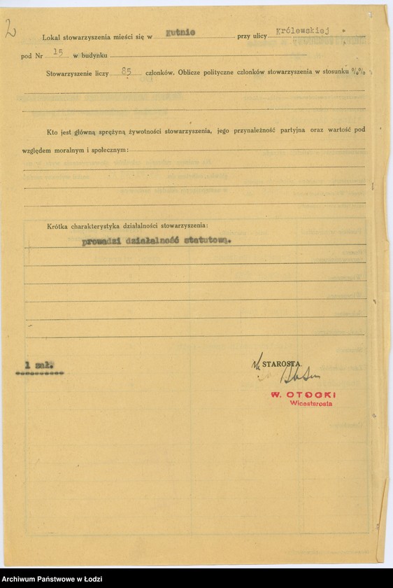 Obraz 5 z jednostki "Stowarzyszenie "Linas Hacedek" w Kutnie"