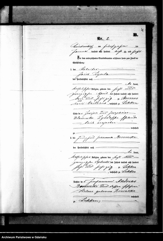 image.from.unit.number "Księga małżeństw"