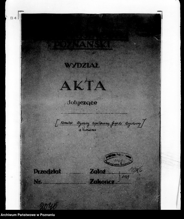 image.from.unit.number "/Komitet Wystawy Współczesnej Grafiki Wojskowej w Poznaniu/"