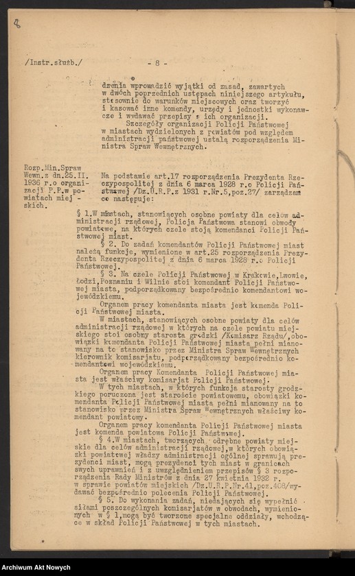 image.from.unit.number "Instrukcja służbowa dla Policji Państwowej"