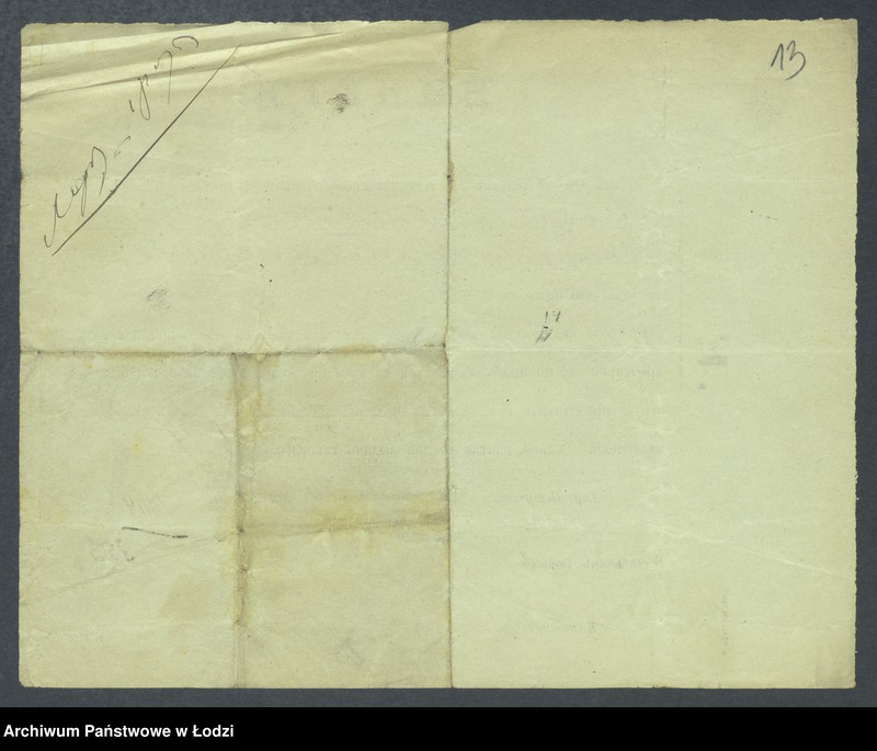Obraz 15 z jednostki "Dowody metrykalne stałych mieszkańców m. Łodzi nr domu 1139-1140"