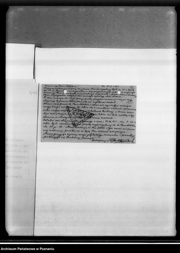 Obraz 15 z jednostki "Korespondencja różna o pomoc materialną."