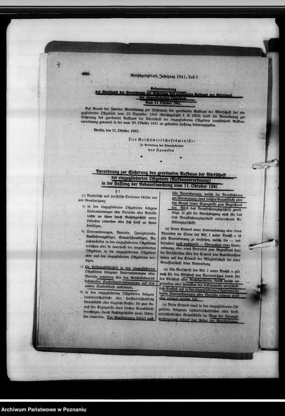 Obraz 11 z jednostki "Aufbau von Wirtschaft in den eingegliederten Ostgebieten."