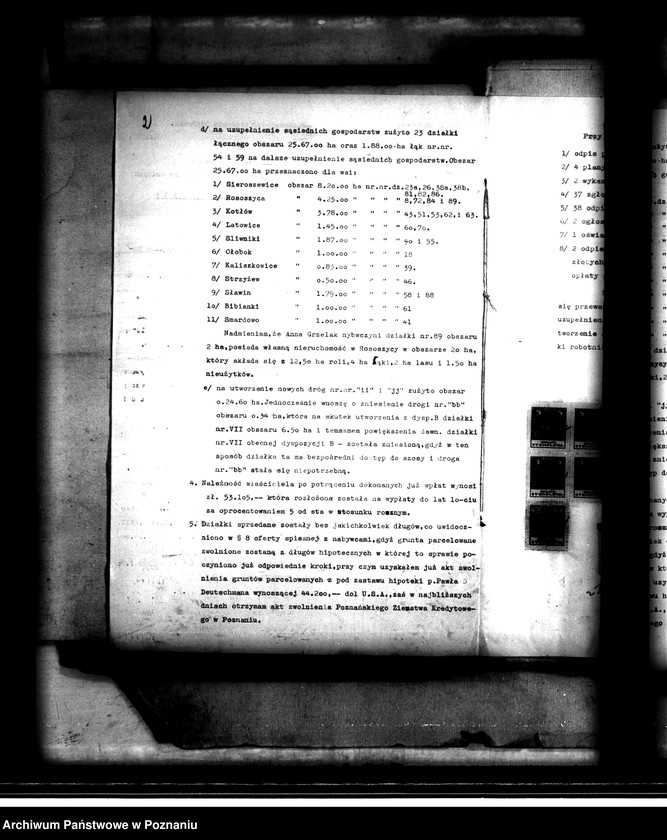 Obraz 6 z jednostki "Projekt parcelacyjny majątku Sieroszewice i Rosoczyce powiatu ostrowskiego"