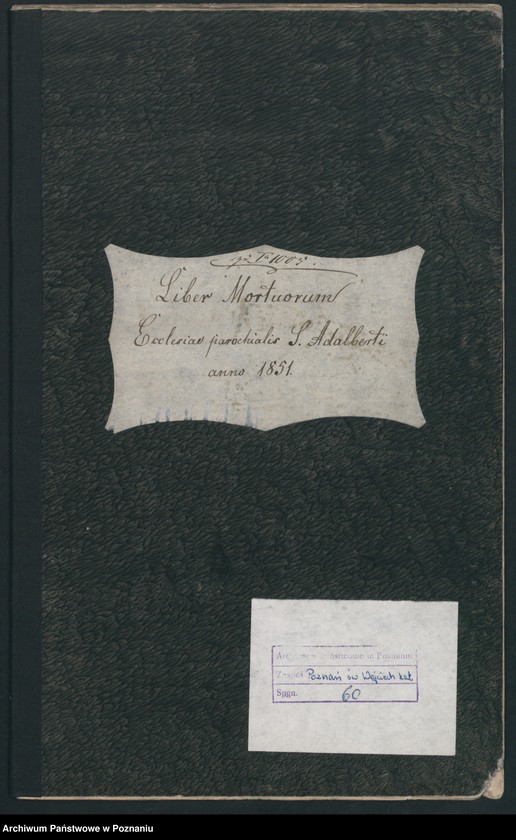 Obraz 2 z jednostki "Księga zgonów"