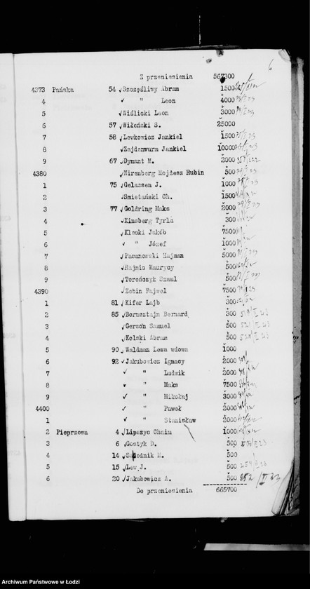 Obraz 9 z jednostki "Rejestr poborczy"