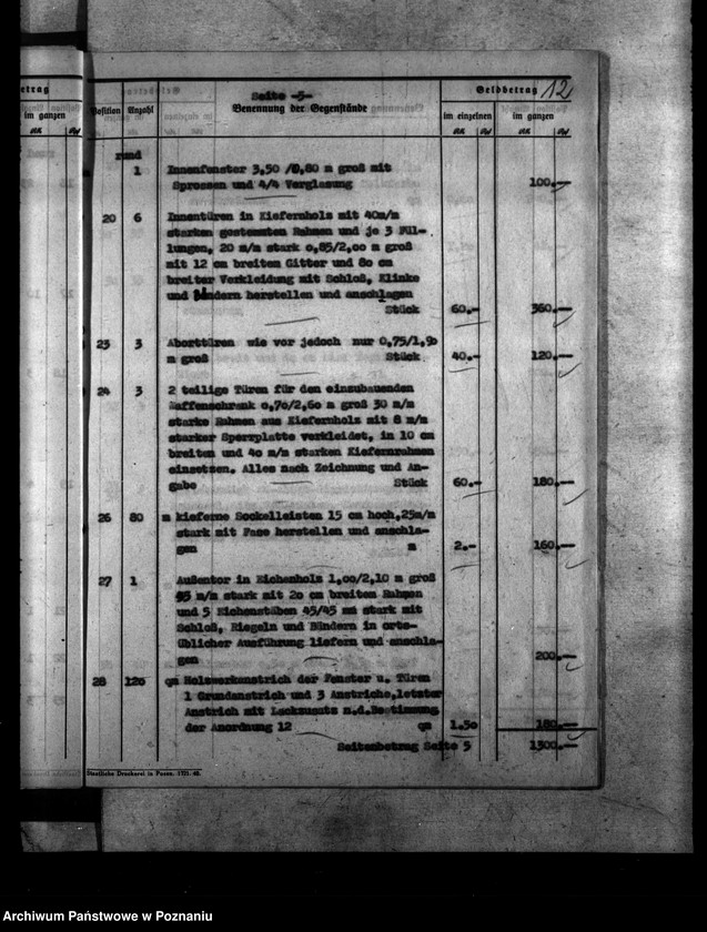Obraz 16 z jednostki "Wyjaśnienia do projektu budowy bramy, piwnicy na ziemniaki i kościoła w więzieniu w Sieradzu"