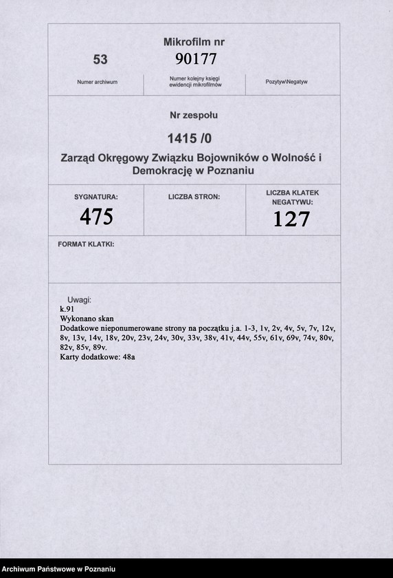 Obraz 5 z jednostki "Życiorysy powstańców wielkopolskich: S - tom lll /Skóra Jan - Sobański Franciszek/."