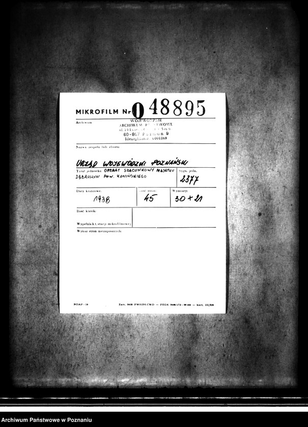 image.from.unit.number "Operat szacunkowy majątku Dąbroszyn powiatu konińskiego"