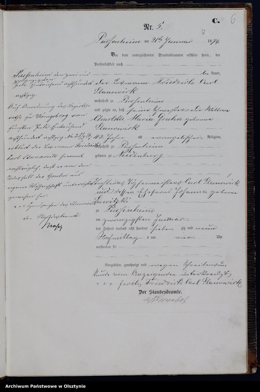 image.from.unit.number "Sterbe-Haupt-Register Nr 1 - 54"