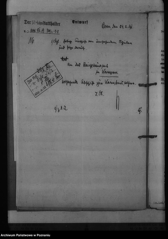 Obraz 20 z jednostki "Amtsgericht Kempen - Kępno"