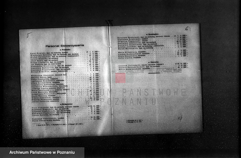 Obraz 8 z jednostki "Sprawozdanie Stowarzyszenia Dozoru Kotłów w Poznaniu za rok 1928"