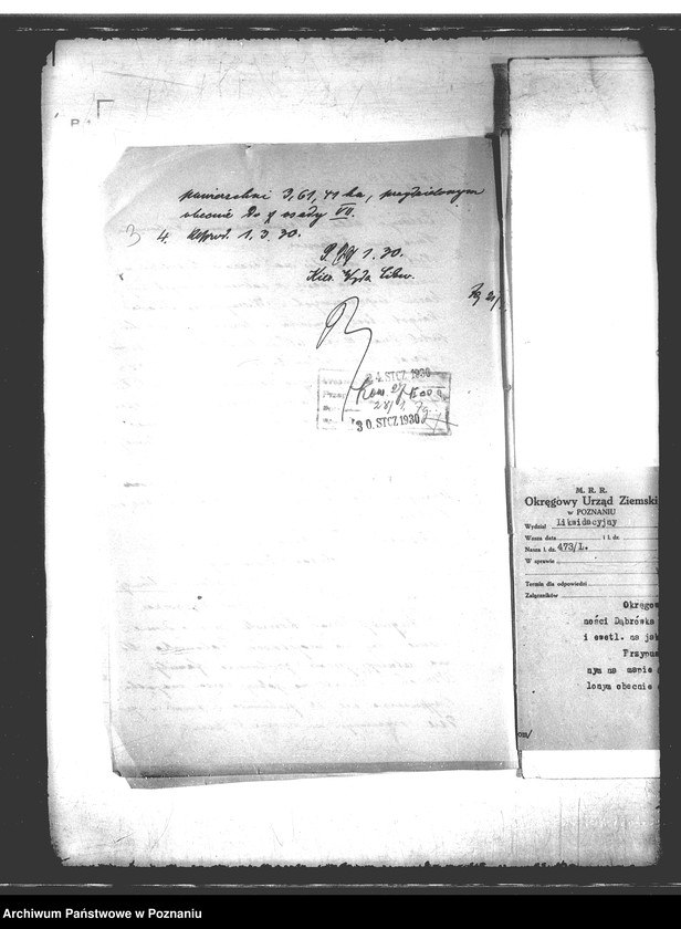 Obraz 7 z jednostki "Przewłaszczenie majątku Dąbrówka Nowa powiatu bydgoski"