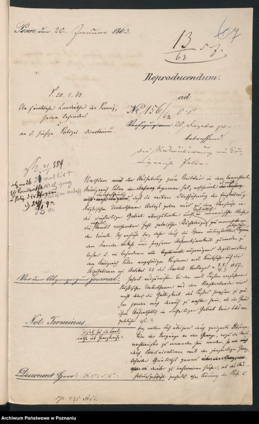 Obraz 12 z jednostki "Die in Folge der Rekrutierung im Königreiche Polen ausgebrochenen Unruhen."