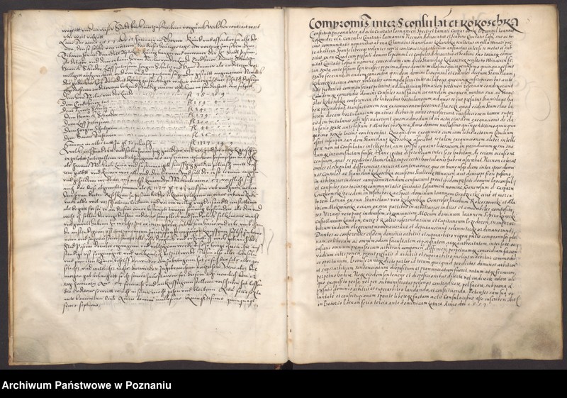 Obraz 9 z jednostki "Liber obligationum, decretorum, quietationum, contractuum. Acta civitatis Posnaniensis."