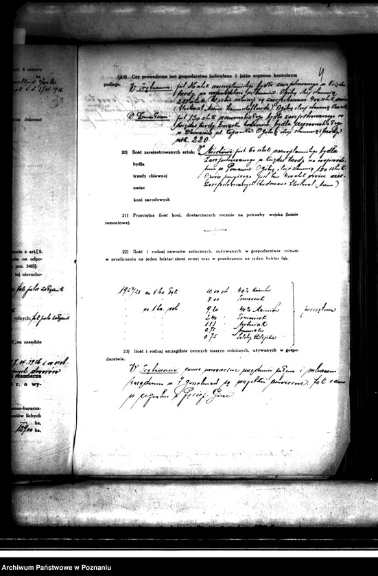 Obraz 12 z jednostki "Majątek Bralin powiatu kępińskiego wyłączenie z art. 4 i 5 ustawy o przeprowadzeniu reformy rolnej Gustaw Biron von Curland"