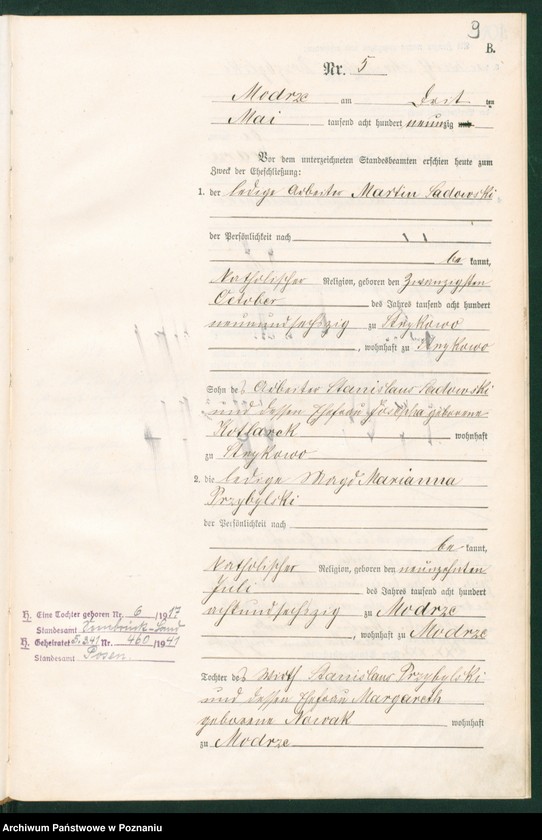 image.from.unit.number "Księga małżeństw"
