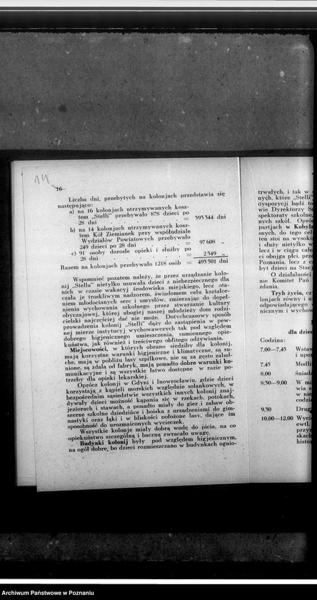 Obraz 18 z jednostki "Sprawozdanie za rok 1930/1931"