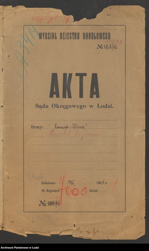 Obraz 2 z jednostki "Mendel Frydman – drobna sprzedaż manufaktury"