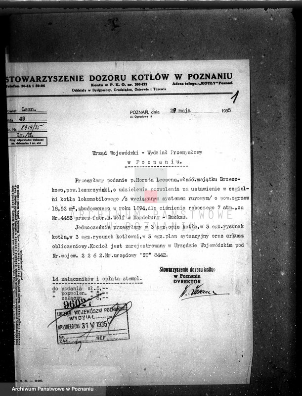 Obraz 6 z jednostki "Majętność Drzeczkowo, pow. leszczyński gospodarstwo rolne i cegielnia nr woj. 2262"