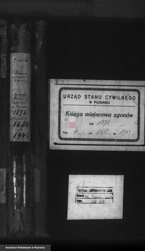 Obraz 1 z jednostki "Księga zgonów t. IV"