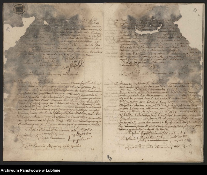 Obraz 10 z jednostki "Księga urodzeń, małżeństw i zgonów"