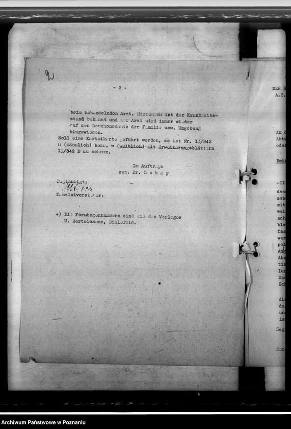 Obraz 6 z jednostki "Tuberkulosenfürsorge. Gesundheitliches Aufklärungsmaterial. Amtsärztliche Begutachtung von Neubauern und Anliegersiedler"