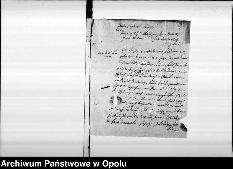 Obraz 11 z jednostki "[...] die Gegenstände der Bequartirung, Verpflegung der Einquartirung, Quartiergeld - Beiträge pro Aprill 1814 Vol. IV"