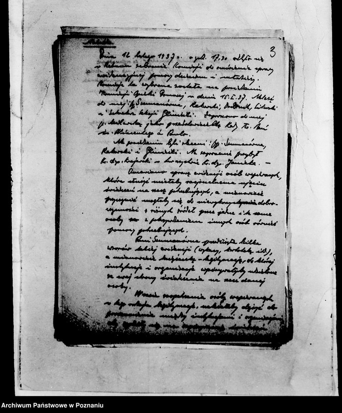 Obraz 6 z jednostki "/Sprawy Wojewódzkiego Komitetu Obywatelskiego do walki z bezrobociem/"