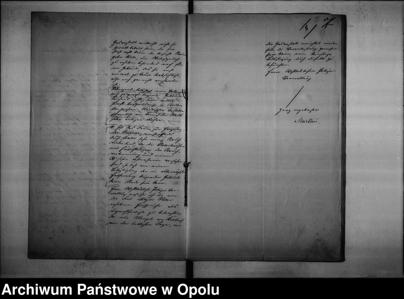Obraz 10 z jednostki "Acta der Polizei - Verwaltung zu Oppeln betreffend gewerbl[iche] Anlage die Gasanstalt Vol. I"