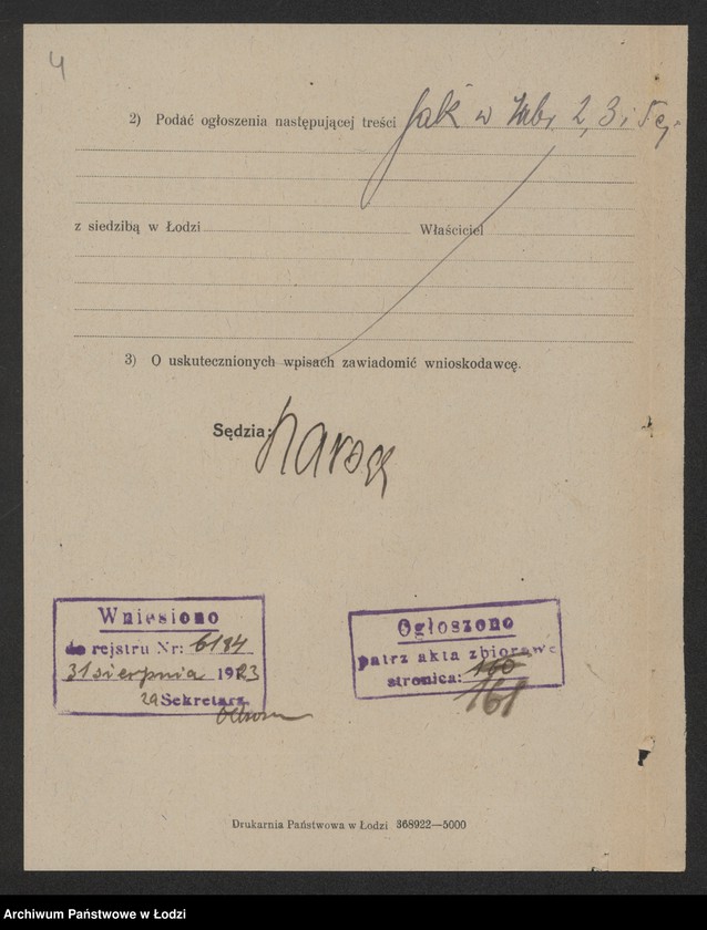 Obraz 6 z jednostki "Moszek Mittelman – sprzedaż manufaktury"