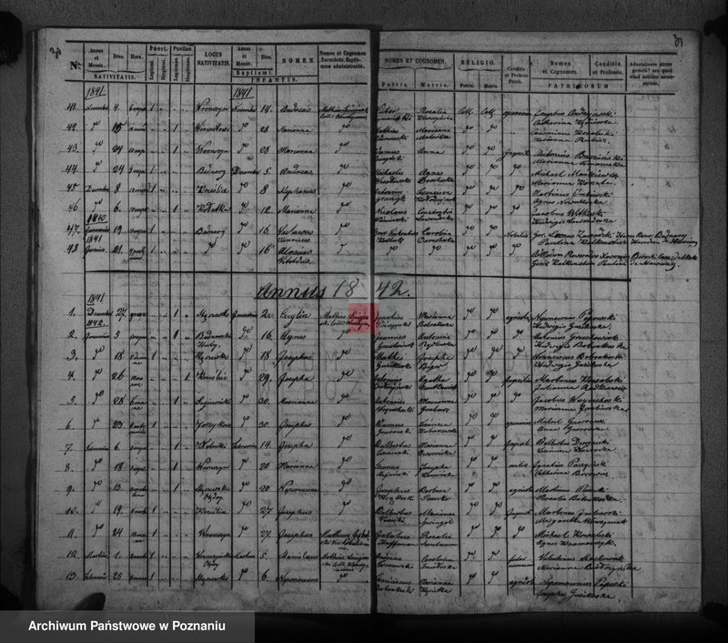 Obraz 18 z jednostki "Duplikat baptisatorum"