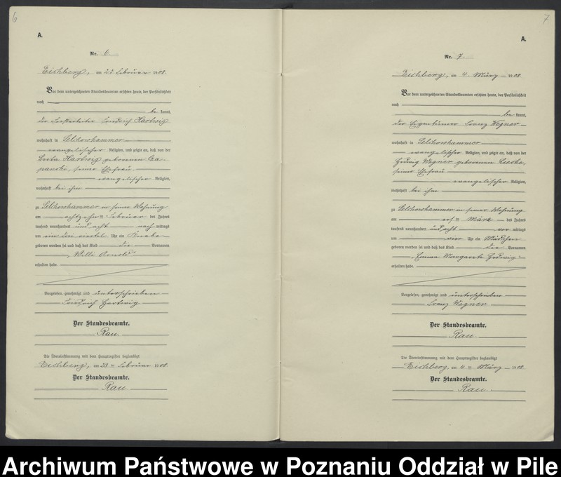Obraz 6 z jednostki "Księga urodzeń"