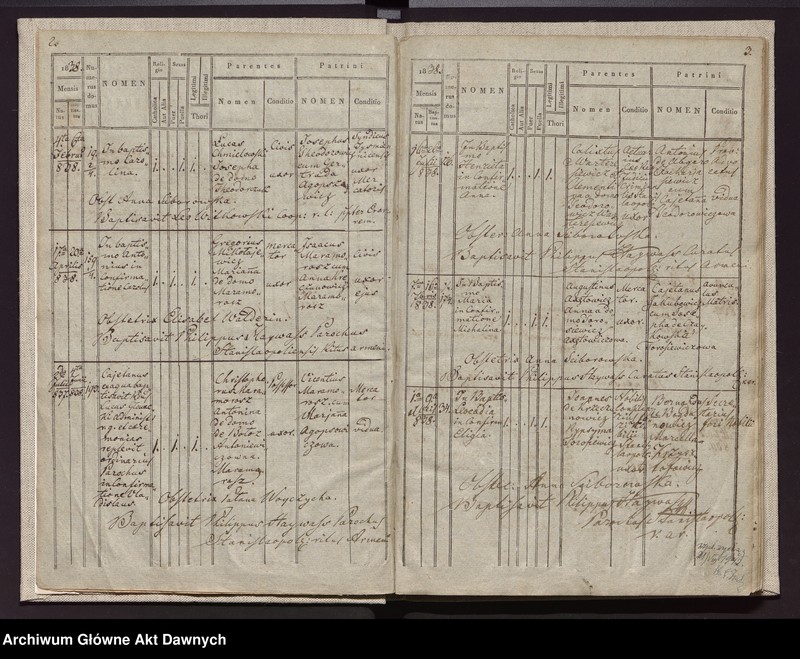 image.from.unit.number "Parafia Stanisławów, ormiańska archidiecezja lwowska; Galicja, zabór austriacki. Księga metrykalna urodzeń."