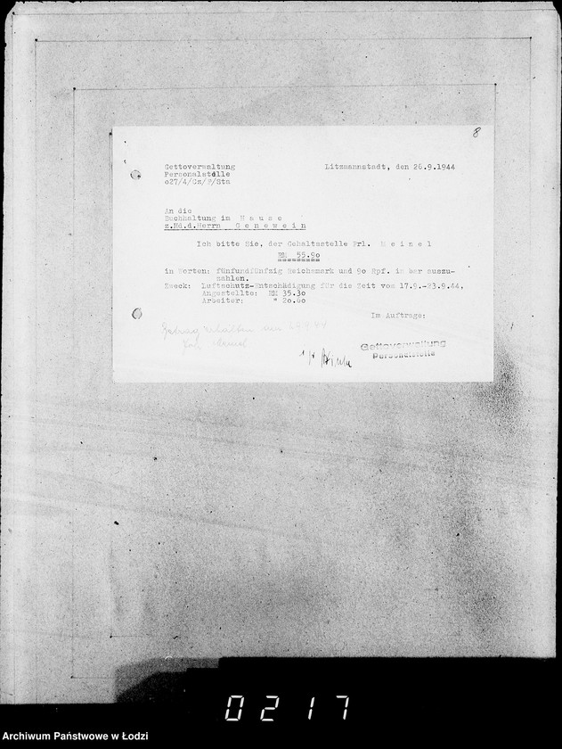 Obraz 12 z jednostki "28 Kassenbelege"