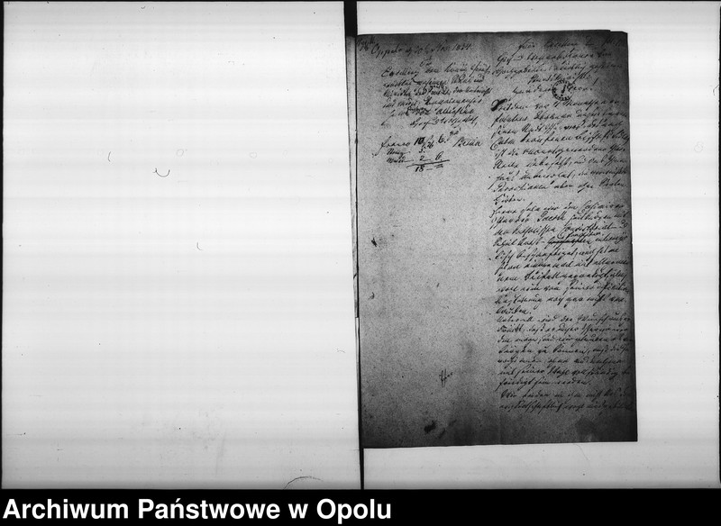 Obraz 6 z jednostki "Manual Acta in Causa der katholischen Parochianen der Stadt Oppeln c/ fiscum Vol. III"