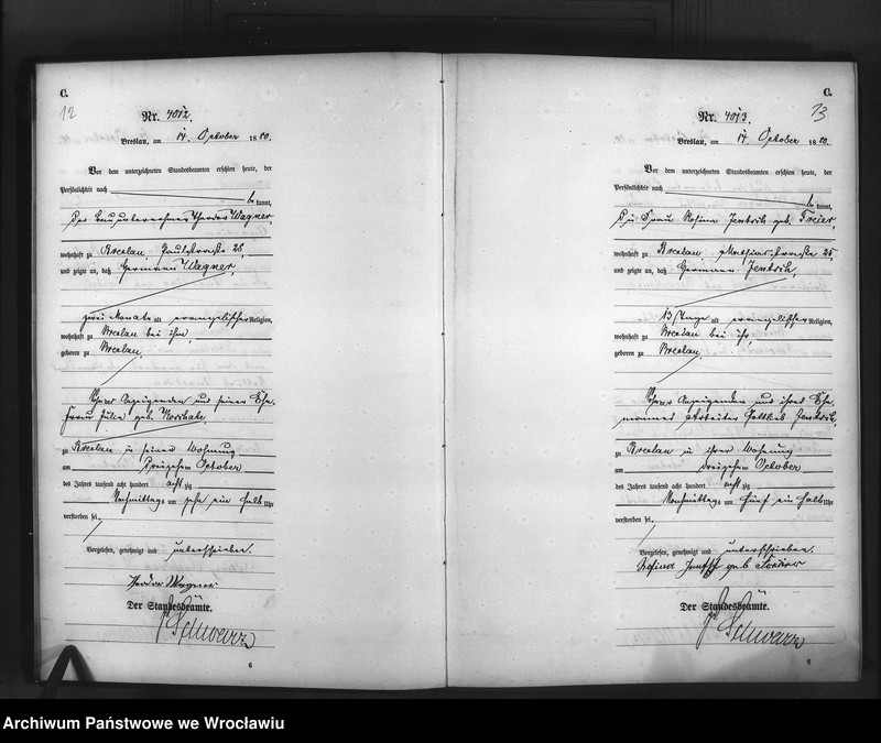 image.from.unit.number "Sterbe-Haupt-Register Breslau I 1880 Band 11"