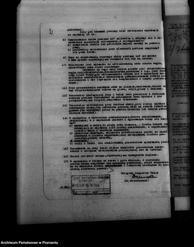 Obraz 6 z jednostki "Zatwierdzenie projektu urządzenia garbarni J. Panety w Mosinie powiat śremski"