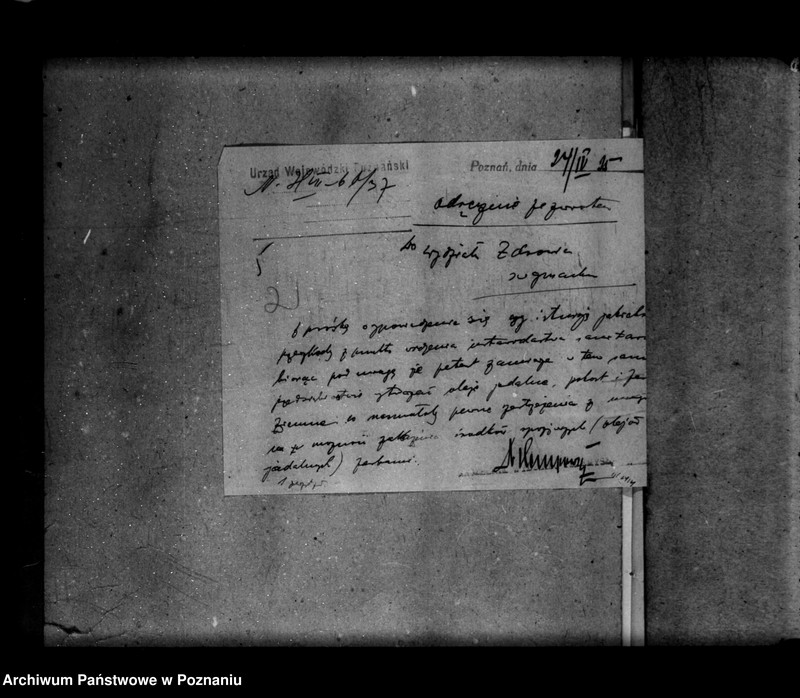 Obraz 9 z jednostki "Zatwierdzenie zakładu przemysłowego /olejarni, fabryk farb i pokostów/ J. Zabilskiego w Popowie powiat szamotulski"