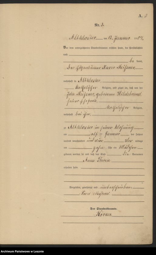 Obraz 6 z jednostki "[Księga urodzeń]"