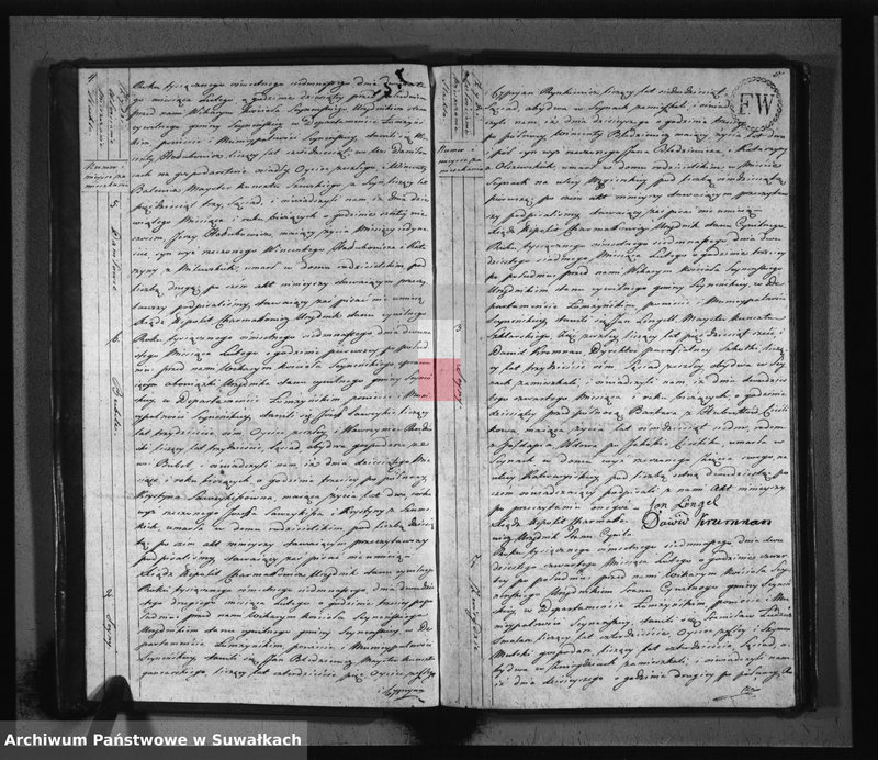 image.from.unit.number "Akta zeszłych stanu cywilnego gminy seyneńskiey od 1-go stycznia 1817 roku."