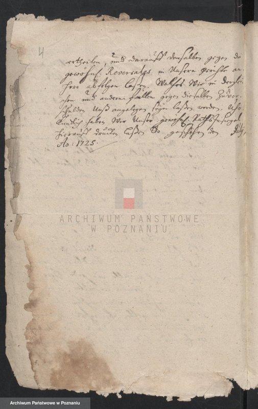 Obraz 5 z jednostki "Księga radziecka - korespondencja; język niemiecki, polski, łaciński"